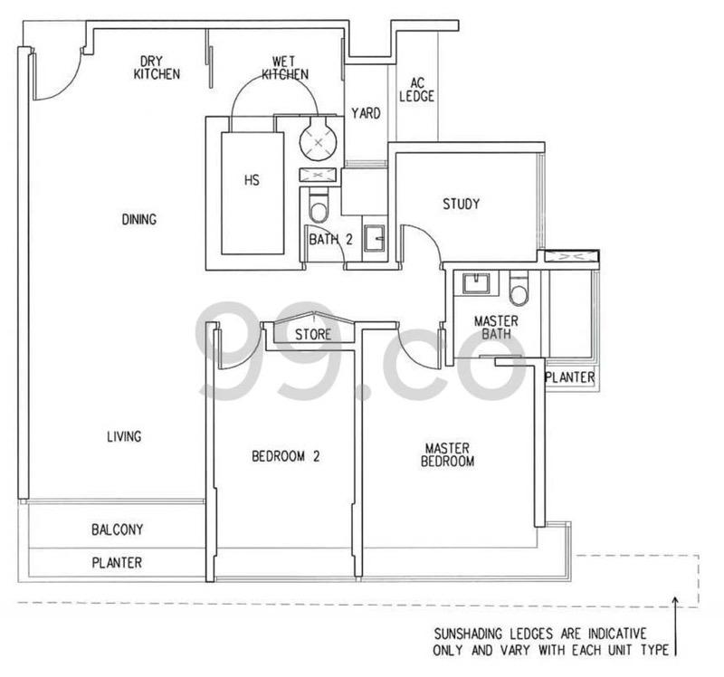 Condominium for Sale, Jardin Condominium For Sale, $2,300,000, 3 Bed 2 Bath 1,098 sqft $2,095.00 psf, SGD 2,300,000 | Freehold