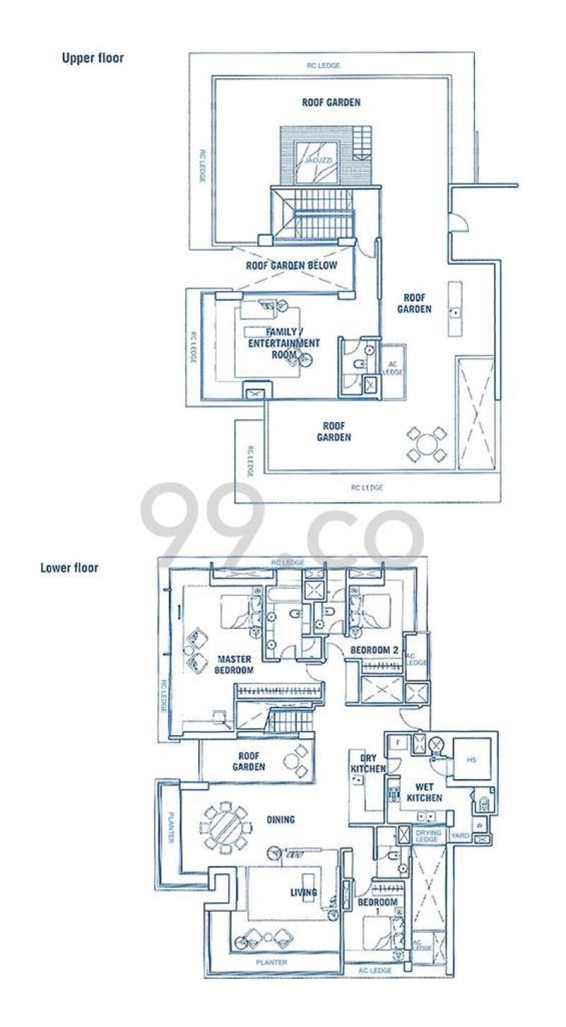 Condominium for Sale, Southbank Condominium For Sale, $8,000,000, 4 Bed 5 Bath 4,155 sqft $1,925.00 psf, SGD 8,000,000 | 99-year Leasehold