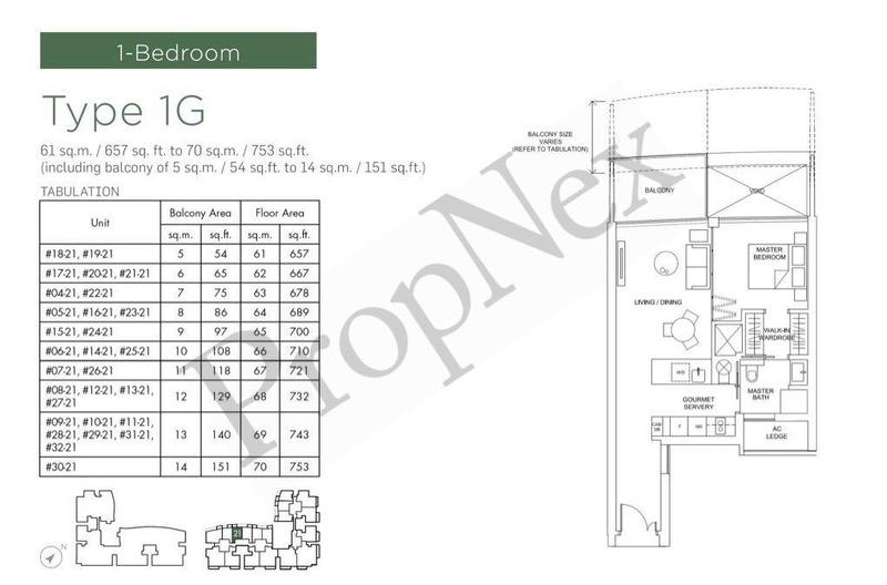 Condominium for Sale, Marina One Residences Condominium For Sale, $1,350,000, 1 Bed 1 Bath 689 sqft $1,959.00 psf, SGD 1,350,000 | 99-year Leasehold