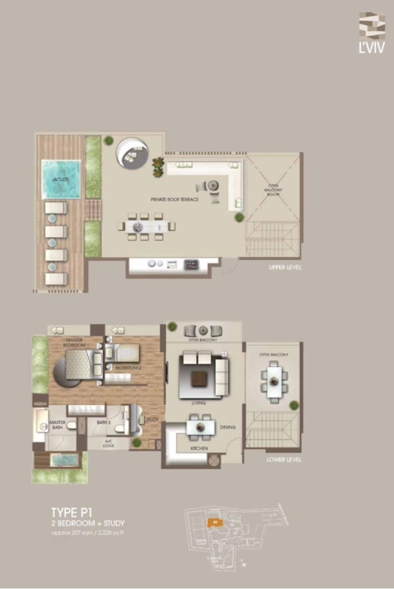 Condominium for Sale, L'VIV Condominium For Sale, $3,950,000, 2 Bed 2 Bath 2,228 sqft $1,773.00 psf, SGD 3,950,000 | Freehold