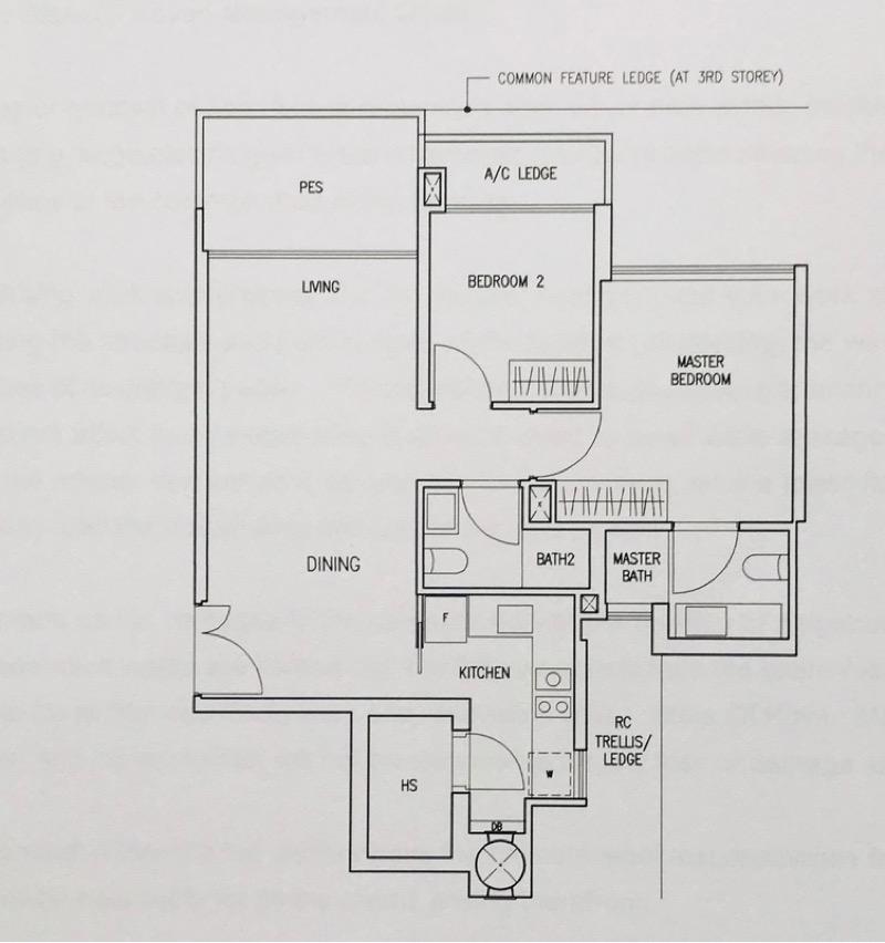 Condominium for Sale, Stars of Kovan Condominium For Sale, $1,399,999, 2 Bed 2 Bath 743 sqft $1,884.00 psf, SGD 1,399,999 | 99-year Leasehold