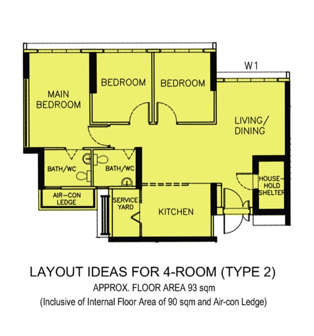 HDB Apartment for Sale, 355A Anchorvale Lane HDB Apartment For Sale, $729,000, 3 Bed 2 Bath 1,001 sqft $728.00 psf, SGD 729,000