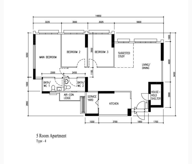 HDB Apartment for Sale. 