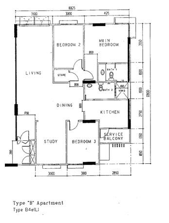 HDB Apartment for Sale, 521 Woodlands Drive 14 HDB Apartment For Sale, $750,000, 3 Bed 2 Bath 1,345 sqft $558.00 psf, SGD 750,000