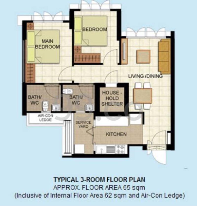HDB Apartment for Sale. 