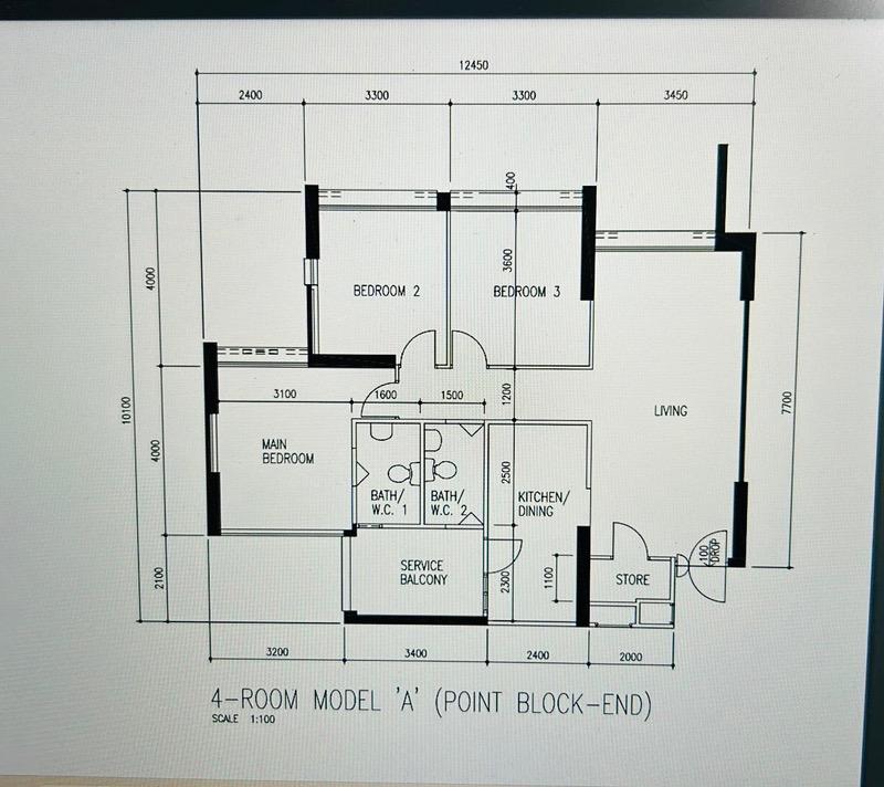 HDB Apartment for Sale, 4A HDB SALE 110A DEPOT ROAD HDB Apartment For Sale, $958,888, 3 Bed 2 Bath 990 sqft $969.00 psf, SGD 958,888 | 99-year Leasehold