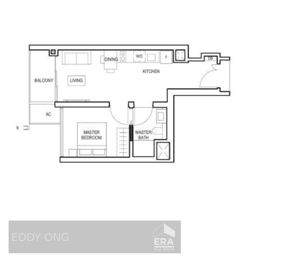 Condominium for Sale, Hillview Rise Midwood, SGD 870,000 | Leasehold 99