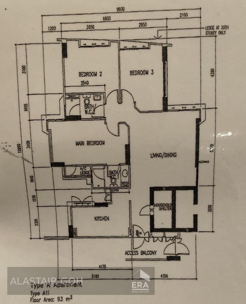HDB - 3 room for Sale, Senja Road 625 Senja Road, SGD 620,000 | Leasehold