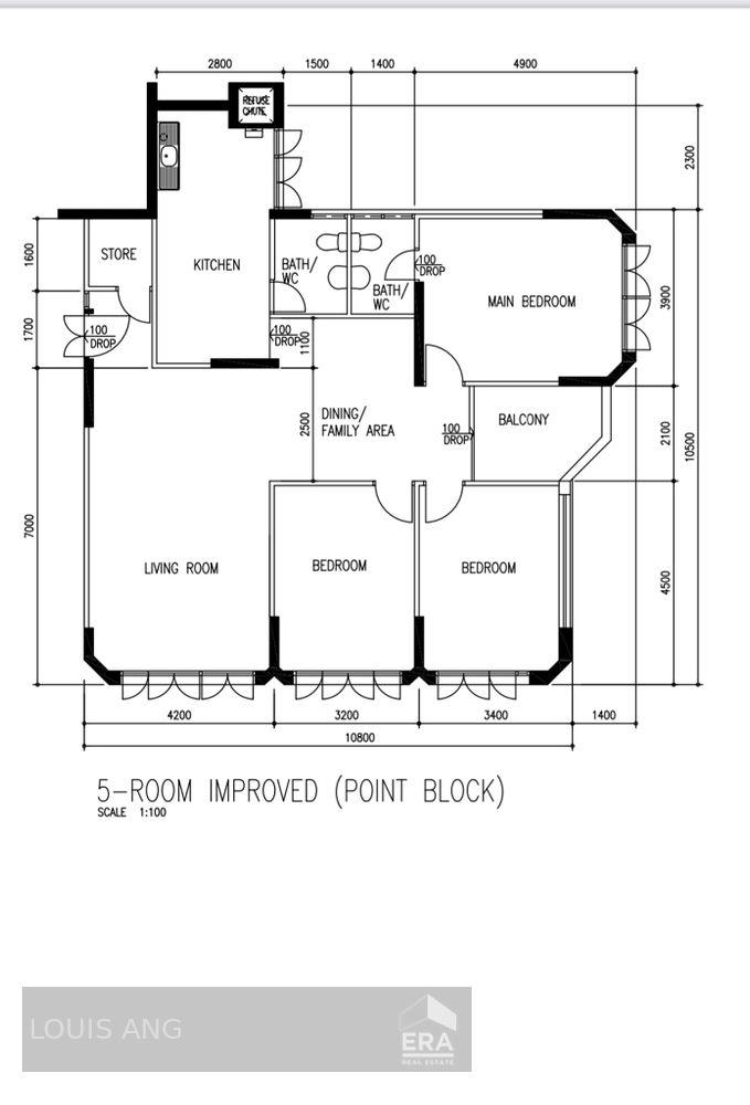 HDB - 3 room for Sale, Jurong East Street 21 212 Jurong East Street 21, SGD 700,000 | Leasehold