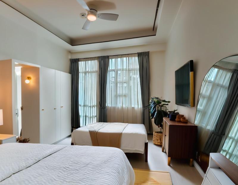 Apartment for Sale, The Daffodil Apartment For Sale, $1,100,000, 2 Bed 2 Bath 689 sqft $1,597.00 psf, SGD 1,100,000 | Freehold