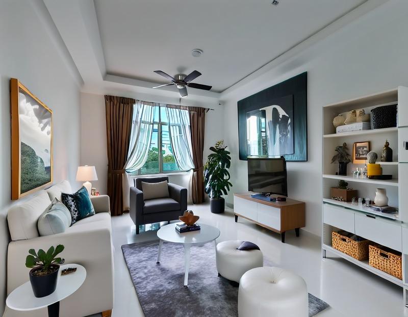 Apartment for Sale, The Daffodil Apartment For Sale, $1,100,000, 2 Bed 2 Bath 689 sqft $1,597.00 psf, SGD 1,100,000 | Freehold