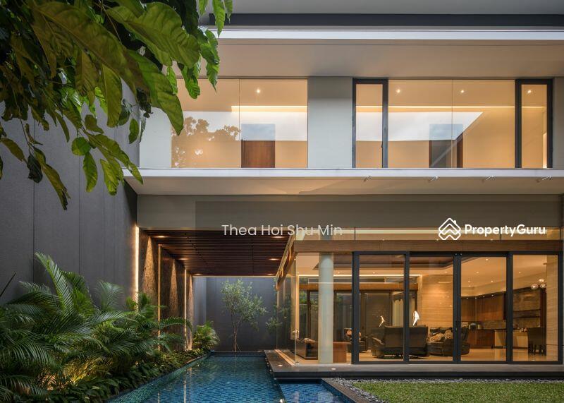 Bungalow - Good Class for Sale, Cluny, Gallop Park. Botanic Garden , SGD 32,000,000 | Freehold