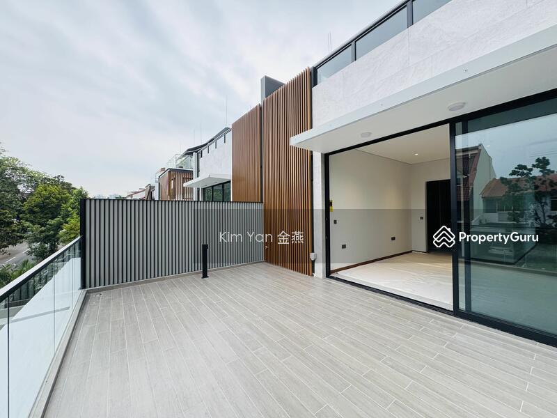 Semi-Detached for Sale, Brand new/Freehold Semi-D with Lift & pool, fully furnished wet&dry kitchen,modern with roof terrace, SGD 8,380,000 | Freehold