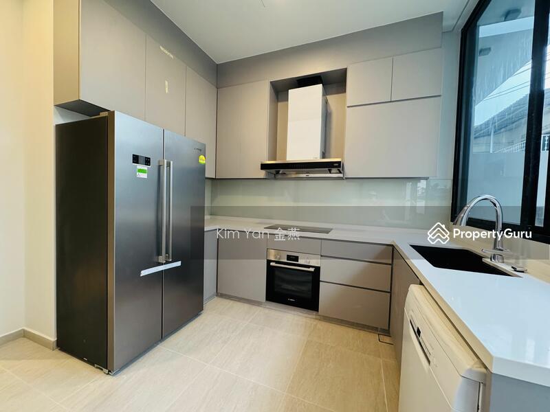 Semi-Detached for Sale, Brand new/Freehold Semi-D with Lift & pool, fully furnished wet&dry kitchen,modern with roof terrace, SGD 8,380,000 | Freehold