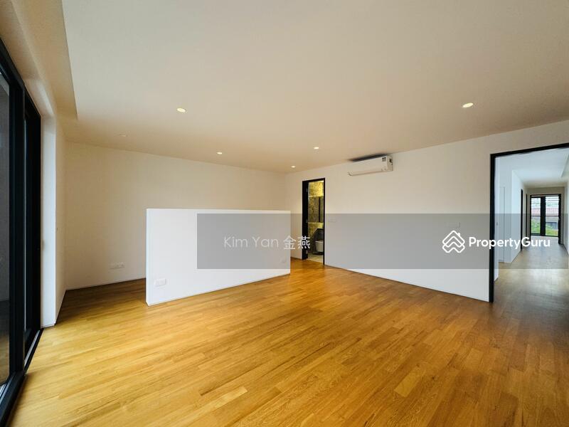 Bungalow for Sale, Brand New & Luxury Bungalow with Lift & pool, quality finishes, Fair face concrete featured wall, SGD 15,500,000 | 999-year lease