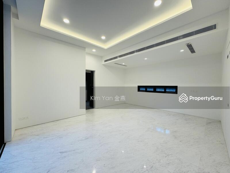 Bungalow for Sale, Brand New & Luxury Bungalow with Lift & pool, quality finishes, Fair face concrete featured wall, SGD 15,500,000 | 999-year lease