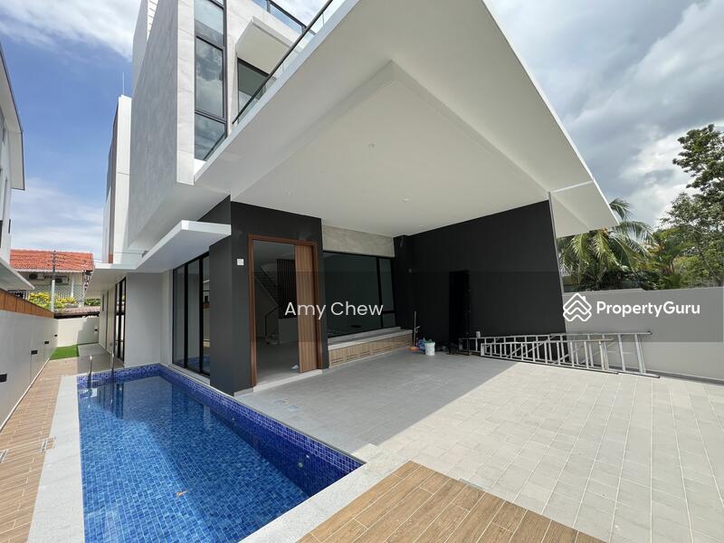 Semi-Detached for Sale, TOP obtained ! Brand New Freehold Semi-D with Attic and Pool, SGD 8,680,000 | Freehold