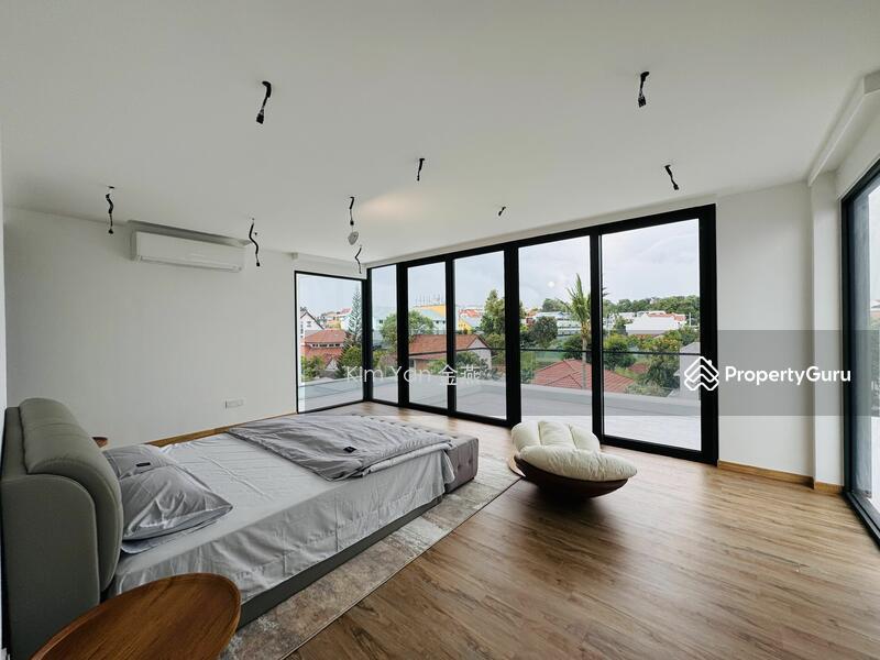 Semi-Detached for Sale, Brand New/Luxury, 4Levels with Pool&Lift, spacious Living&dining hall with marble floor&high ceiling, SGD 9,680,000 | Freehold