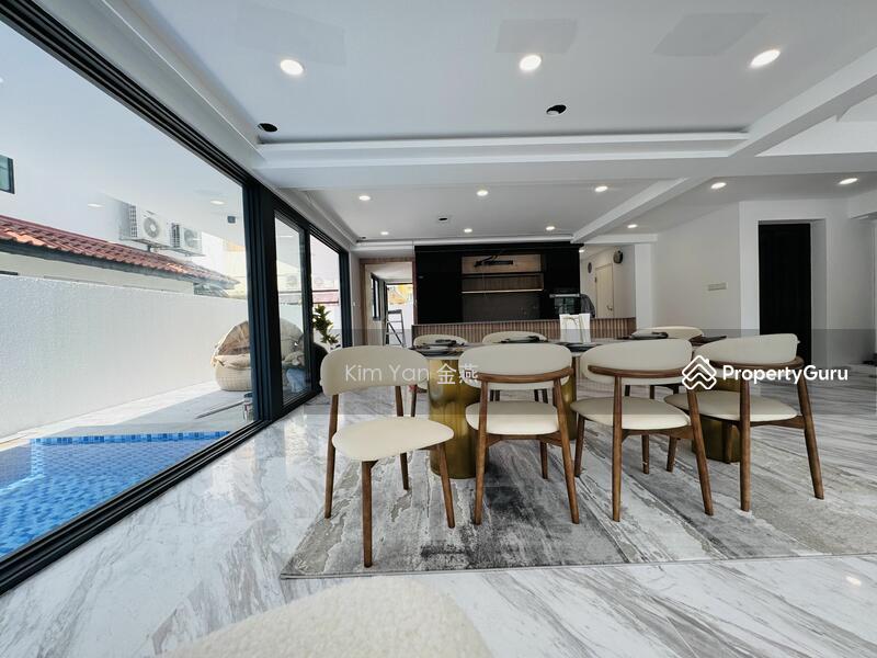 Semi-Detached for Sale, Brand New/Luxury, 4Levels with Pool&Lift, spacious Living&dining hall with marble floor&high ceiling, SGD 9,680,000 | Freehold