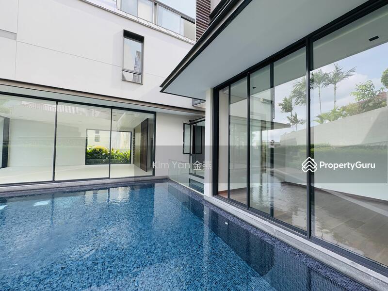 Bungalow for Sale, Freehold & Brand New Bungalow with Lift & Pool, Basement with nature lights & entertainment hall, SGD 22,000,000 | Freehold