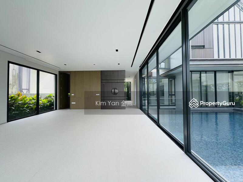 Bungalow for Sale, Freehold & Brand New Bungalow with Lift & Pool, Basement with nature lights & entertainment hall, SGD 22,000,000 | Freehold