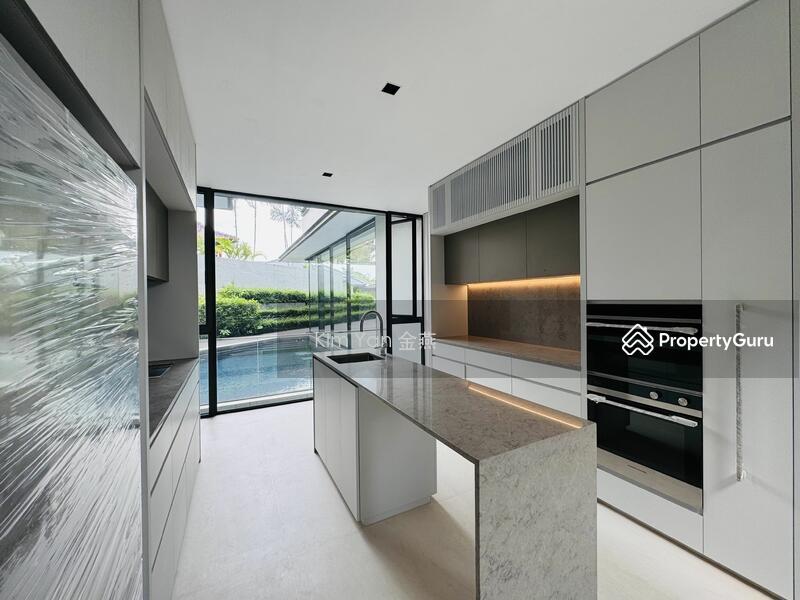 Bungalow for Sale, Freehold & Brand New Bungalow with Lift & Pool, Basement with nature lights & entertainment hall, SGD 22,000,000 | Freehold