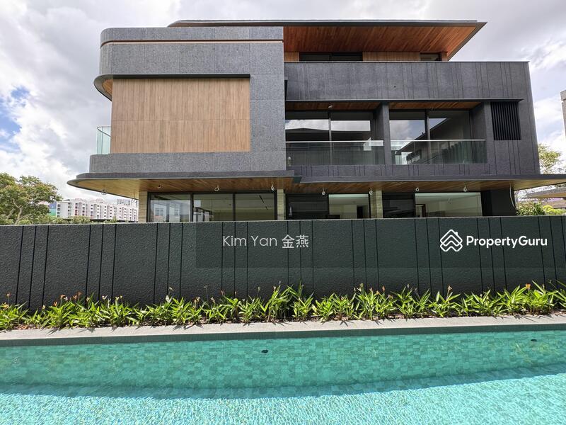 Bungalow for Sale, Brand New/Luxury Bungalow with Lift & Pool, Basement park 6 cars & entertainment hall , NS facing, SGD 19,800,000 | Freehold