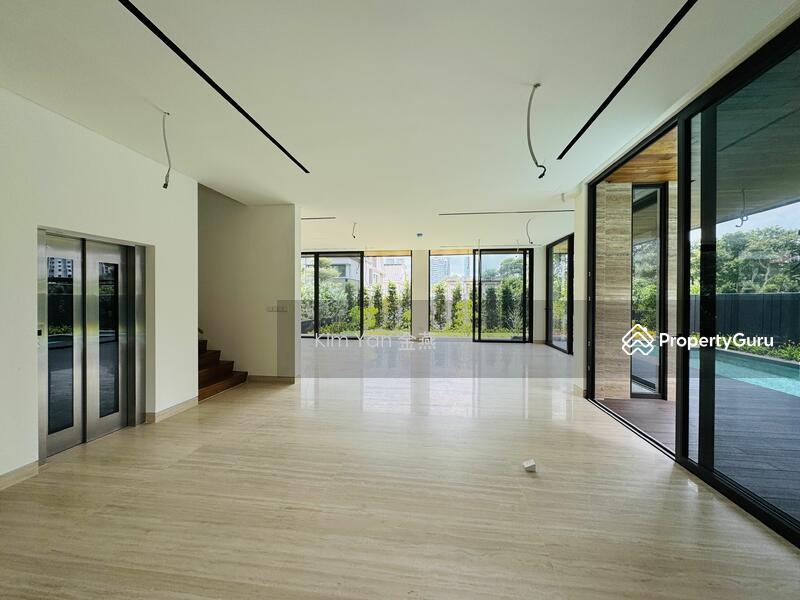 Bungalow for Sale, Brand New/Luxury Bungalow with Lift & Pool, Basement park 6 cars & entertainment hall , NS facing, SGD 19,800,000 | Freehold