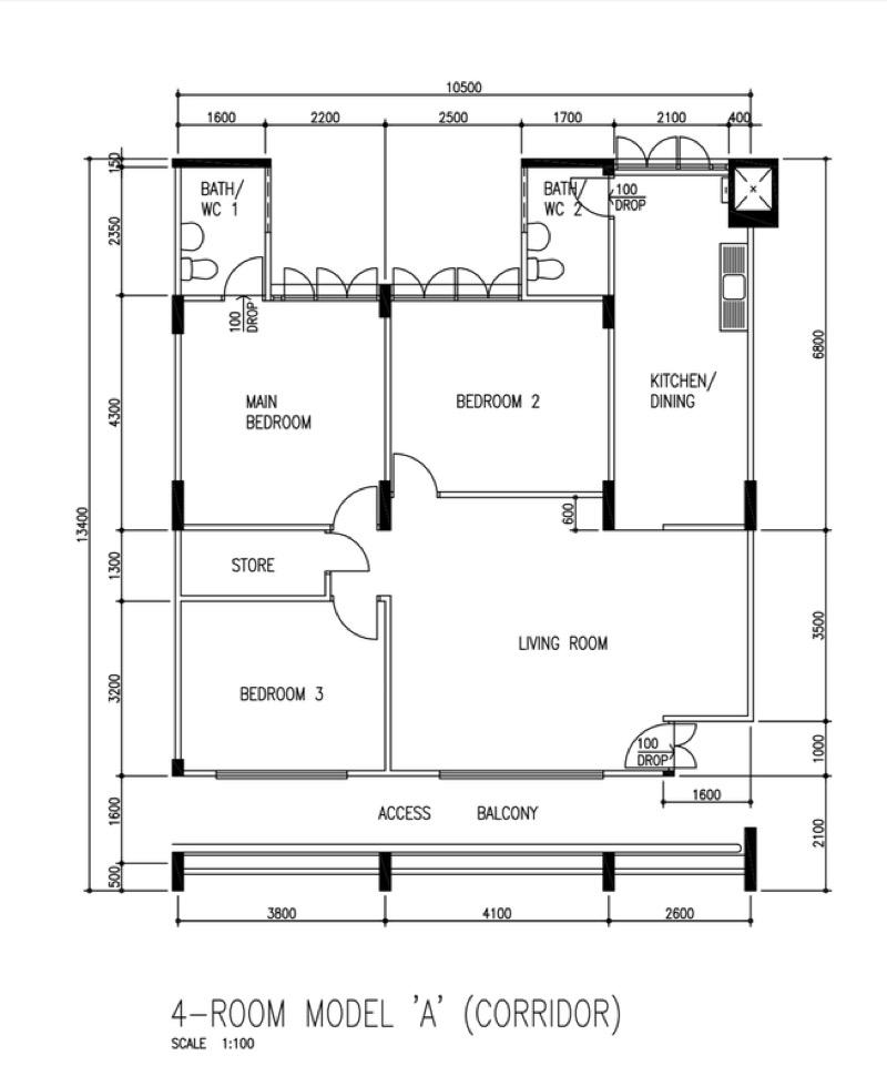 HDB Apartment for Sale: Yishun, D27, 760757