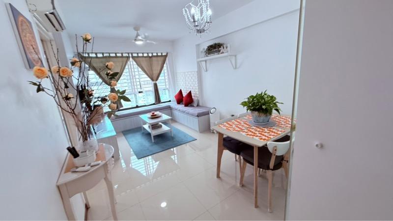 HDB Apartment for Sale, 418A Fernvale Link HDB Apartment For Sale, $418,000, 1 Bed 1 Bath 505 sqft $828.00 psf, SGD 418,000 | 99-year Leasehold
