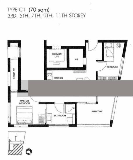 Apartment for Sale, M5 @ Jalan Mutiara Apartment For Sale, $1,536,500, 2 Bed 1 Bath 753 sqft $2,041.00 psf, SGD 1,536,500 | Freehold