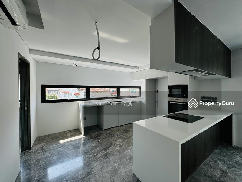 Corner Terrace for Sale, Brand New & Luxury, 6 levels with Lift, basement with natural light/ventilation and swimming pool, SGD 6,500,000 | Freehold