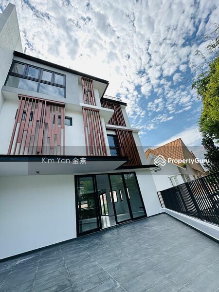 Corner Terrace for Sale, Brand New & Luxury, 6 levels with Lift, basement with natural light/ventilation and swimming pool, SGD 6,500,000 | Freehold