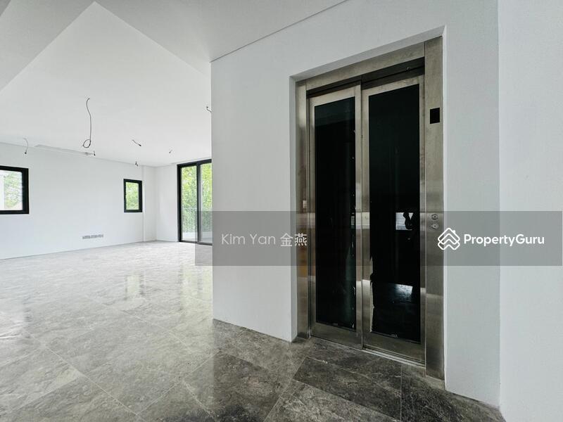 Corner Terrace for Sale, Brand New & Luxury, 6 levels with Lift, basement with natural light/ventilation and swimming pool, SGD 6,500,000 | Freehold