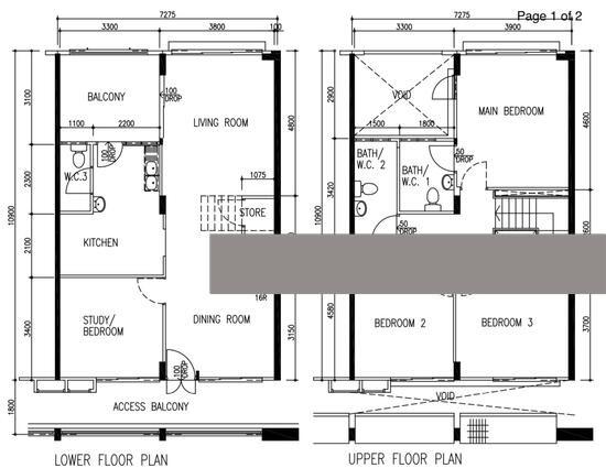 HDB Apartment for Sale, 350 Choa Chu Kang Central HDB Apartment For Sale, $900,000, 4 Bed 3 Bath 1,593 sqft $565.00 psf, SGD 900,000 | 99-year Leasehold