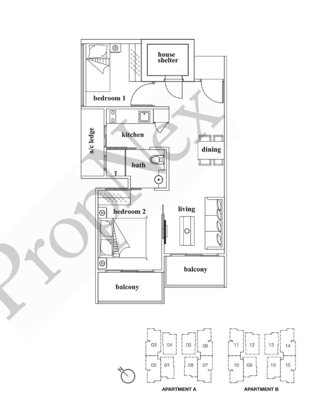 Condominium for Sale: D19, 549345