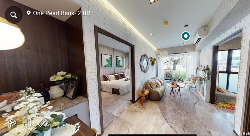Condominium for Sale, One Pearl Bank Condominium For Sale, $2,340,000, 2 Bed 2 Bath 807 sqft $2,900.00 psf, SGD 2,340,000 | 99-year Leasehold