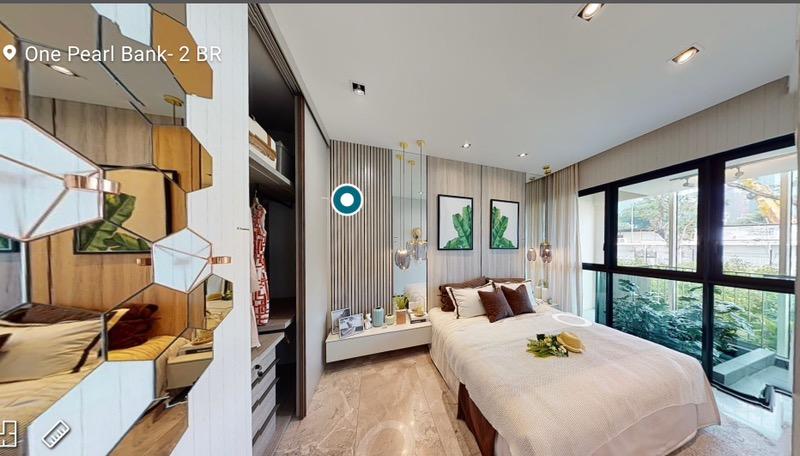 Condominium for Sale, One Pearl Bank Condominium For Sale, $2,340,000, 2 Bed 2 Bath 807 sqft $2,900.00 psf, SGD 2,340,000 | 99-year Leasehold
