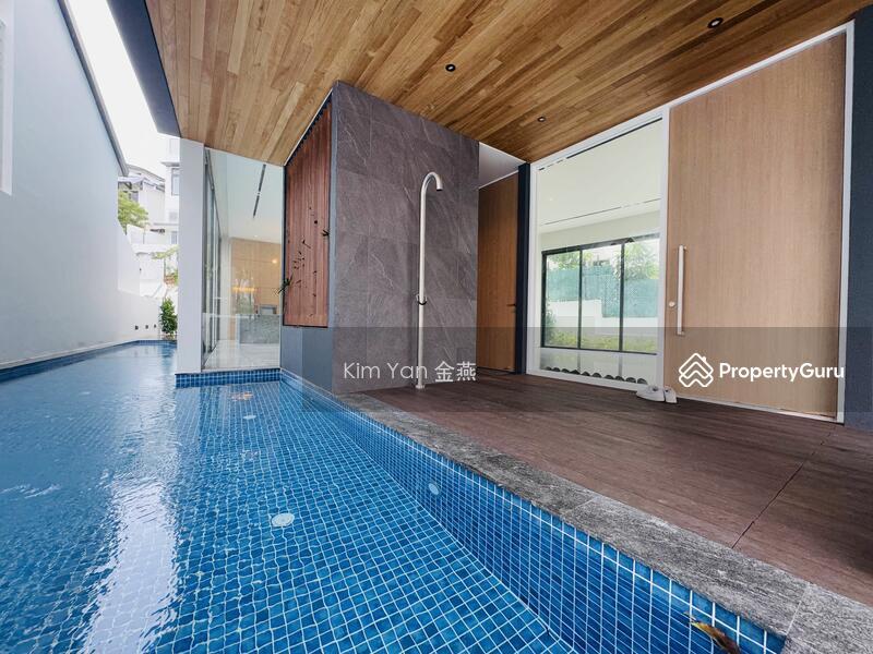 Bungalow for Sale, Brand new bungalow with lift and swimming pool, wide frontage to park 4 cars inside, luxury finishes, SGD 16,990,000 | Freehold