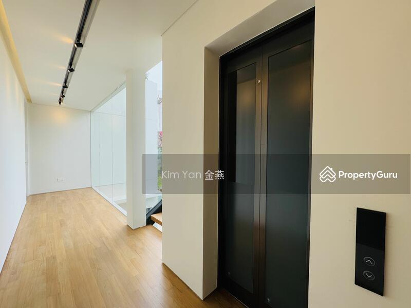 Bungalow for Sale, Brand new bungalow with lift and swimming pool, wide frontage to park 4 cars inside, luxury finishes, SGD 16,990,000 | Freehold