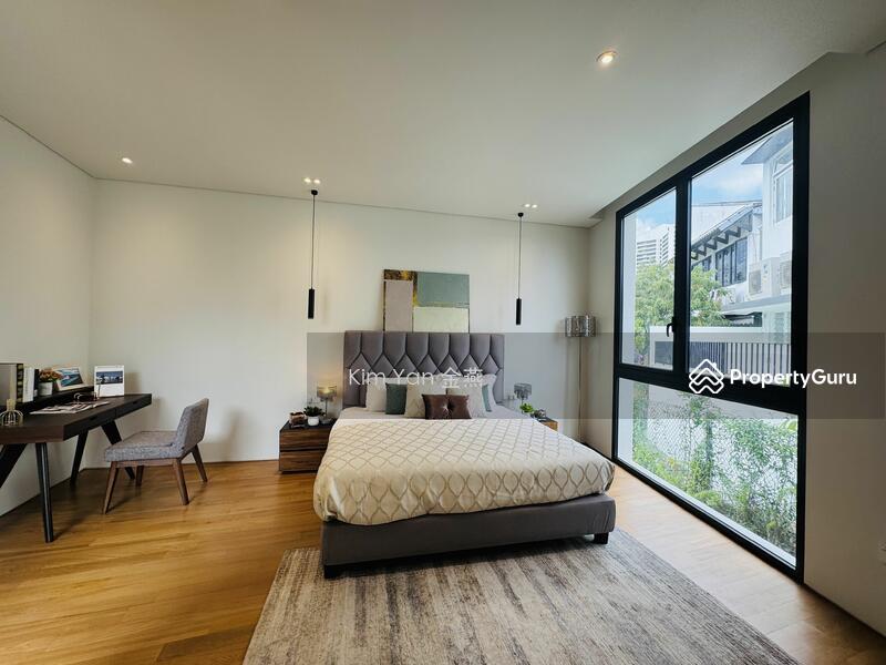 Bungalow for Sale, Brand new bungalow with lift and swimming pool, wide frontage to park 4 cars inside, luxury finishes, SGD 16,990,000 | Freehold