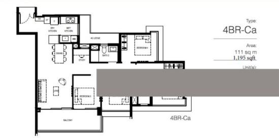 Condominium for Sale, Normanton Park Condominium For Sale, $2,600,000, 4 Bed 2 Bath 1,195 sqft $2,176.00 psf, SGD 2,600,000 | 99-year Leasehold