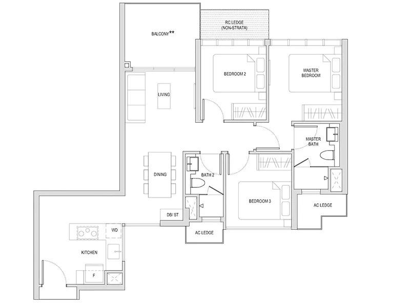 Condominium for Sale: D19, 554304
