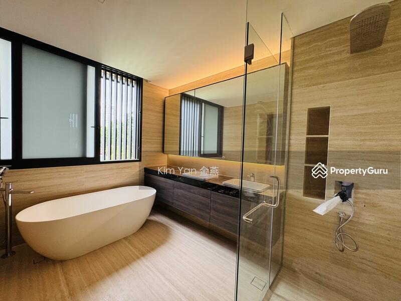 Bungalow for Sale, Brand New & Magnificent, 4 levels with Lift & Pool, wide frontage park 6 cars, NS facing/Solar panel, SGD 19,800,000 | Freehold