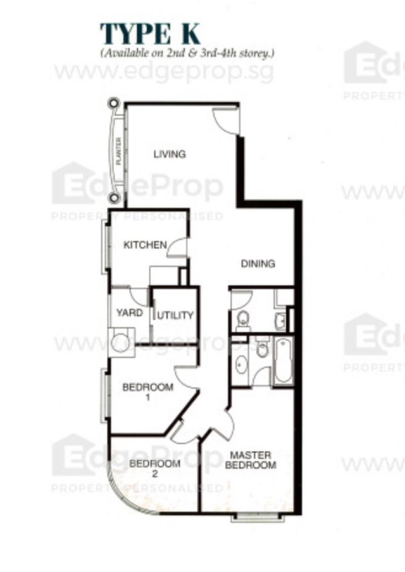 Apartment for Sale, The Sunny Spring Apartment For Sale, $2,050,000, 3 Bed 2 Bath 969 sqft $2,116.00 psf, SGD 2,050,000 | Freehold