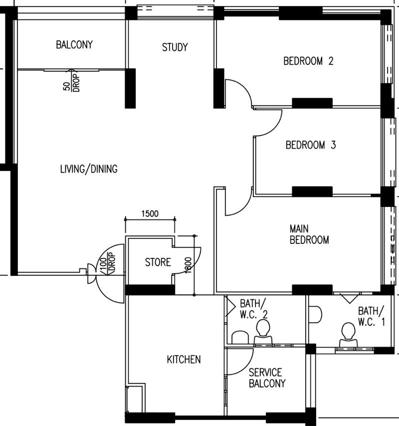 HDB Apartment for Sale: D23, 670516