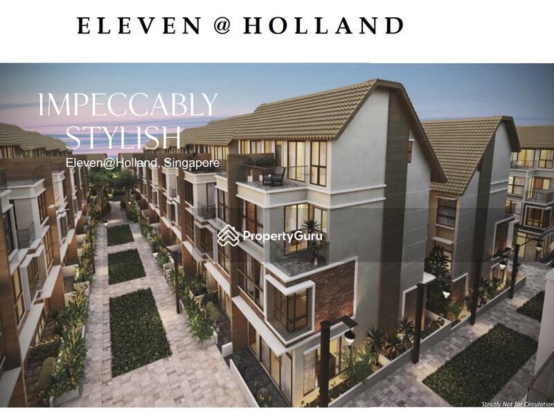 Condominium - Cluster House for Sale, Eleven @ Holland, SGD 3,888,888 | 99-year lease