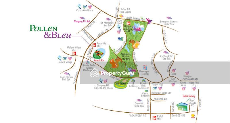 Condominium for Sale, Pollen & Bleu, SGD 2,100,000 | 99-year lease