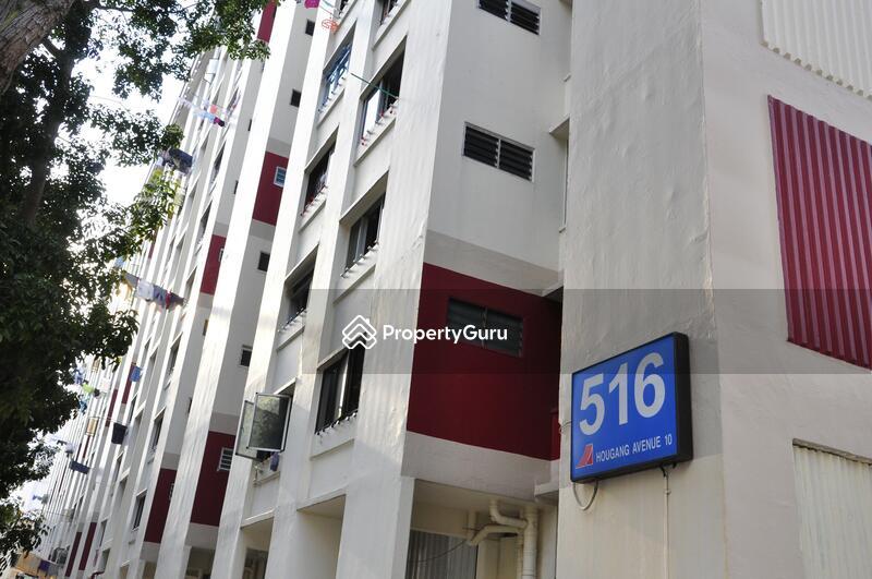 HDB Flat for Sale, 516 Hougang Avenue 10, SGD 598,000 | 99-year lease