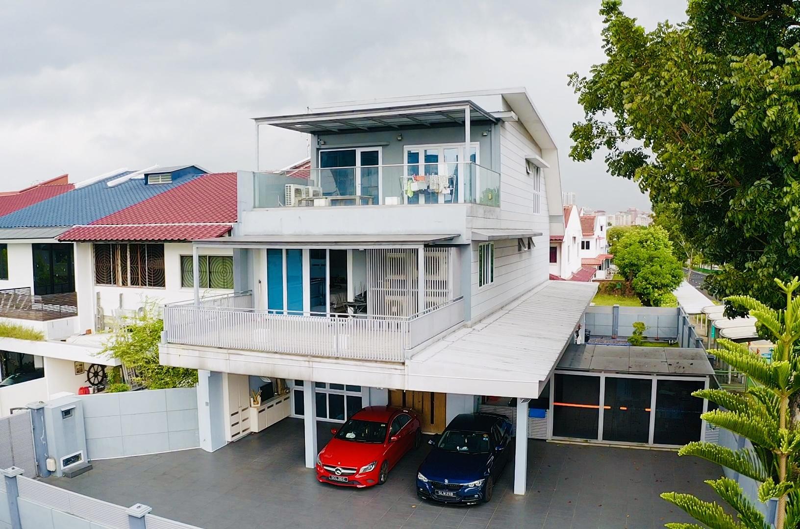 Corner Terrace for Sale, 8 Parking Lots! Huge Corner Terrace near Lorong Chuan MRT, SGD 6,800,000 | Freehold